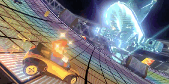 meekmeek93:  The All New Rainbow Road -Mario Kart 8 (only for Wii U)