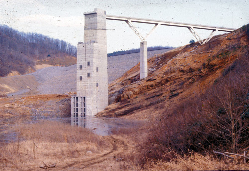 Gathright Dam intake tower, Alleghany County, Virginia