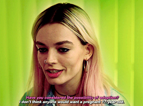 chonis:SEX EDUCATION MEME: [1/8] CHARACTERS maeve wiley — What is your thing then? Complex female ch