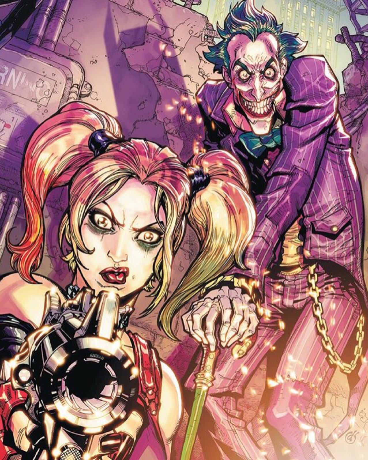 Joker & Harley Quinn | Carlos D'Anda
Comic - ‘Batman: Arkham City’ #3