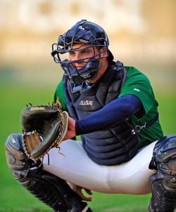 jockedjock:  Baseball crotch watch 