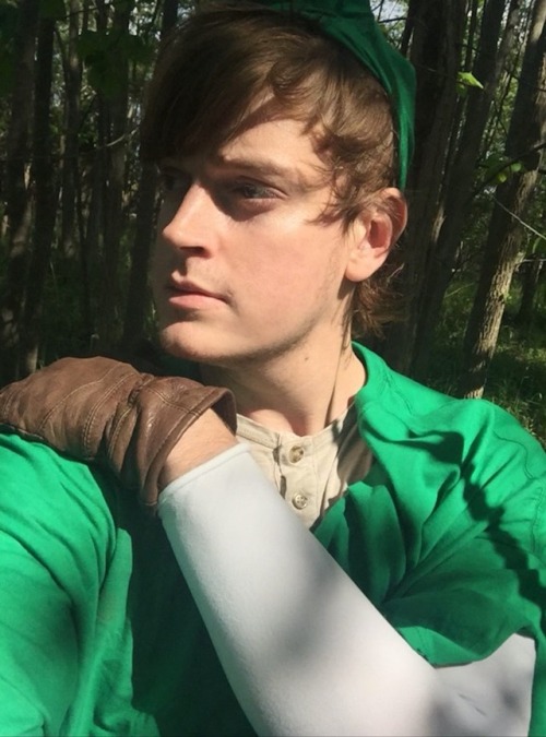 brian-patrick:My first cosplay! I’m Link! Well… I tried to be.