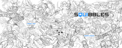 quirkilicious:  Recently I decided to quickly throw together a simple 40-50 page Sketch-artbook, just finished compiling the thing tonight. Hopefully I’ll have it on time for NYCC :d