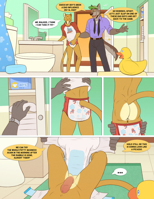 orangestwolf: Boy’s Night In, pg.17