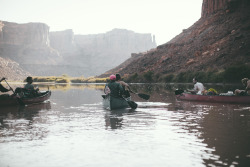 Think like a boat and go with the tide.