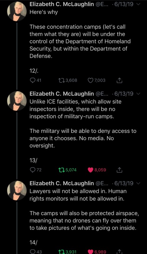timetoexplorethis:  closet-keys:  locallovewitch:  locallovewitch:   hey so uhhh here’s an important update on what’s apparently happening at the border, especially with the use of the old japanese internment camps  all i can say is i’m sickened