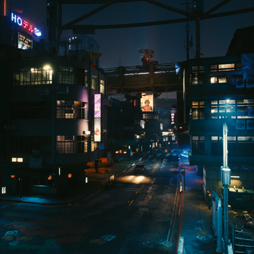 johnnysrockergirl:  ALLEN STREET IN KABUKINIGHT CITY / CYBERPUNK 2077