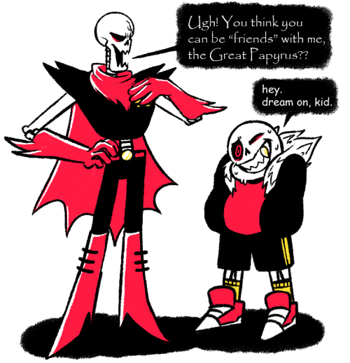 capstablook: been thinking about underfell au