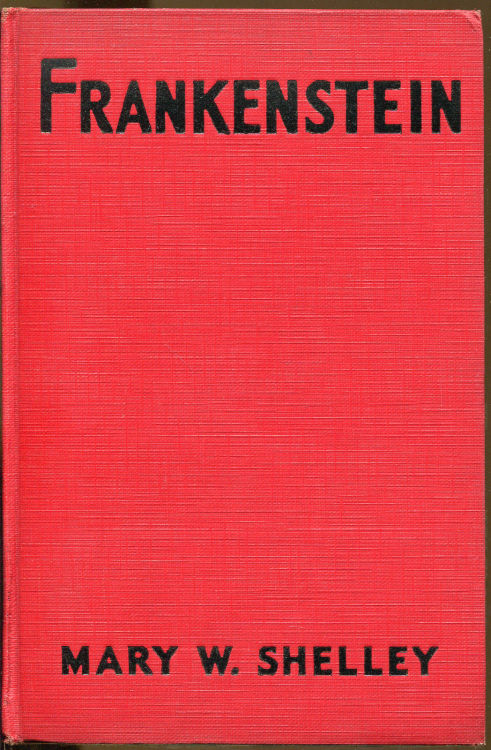 browsethestacks:
“ driveintheaterofthemind:
“ Frankenstein - Photoplay Edition (1931)
The first Photoplay edition bound in red cloth with black lettering. Illustrated with scenes from the classic Universal movie starring Boris Karloff.
”
#Books #Film...