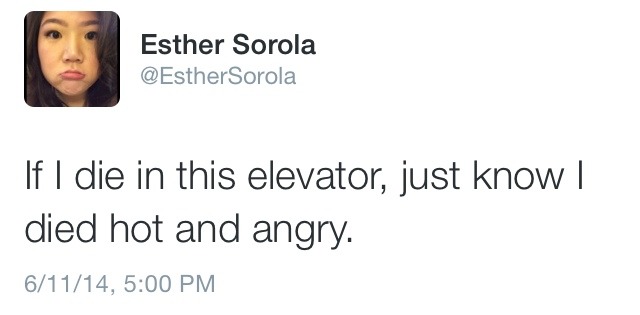 awkward-lee:  the thrilling saga of the sorolas being stuck in the elevator 