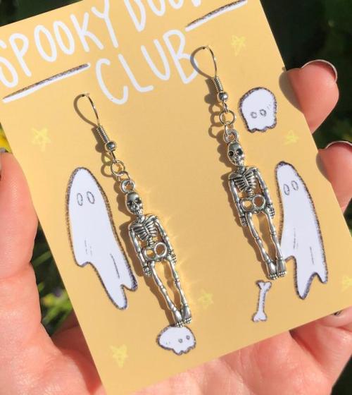 Skeleton Earrings