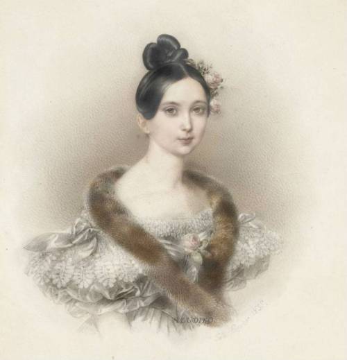 Johann Nepomuk EnderPortrait of a Ladydate unknown