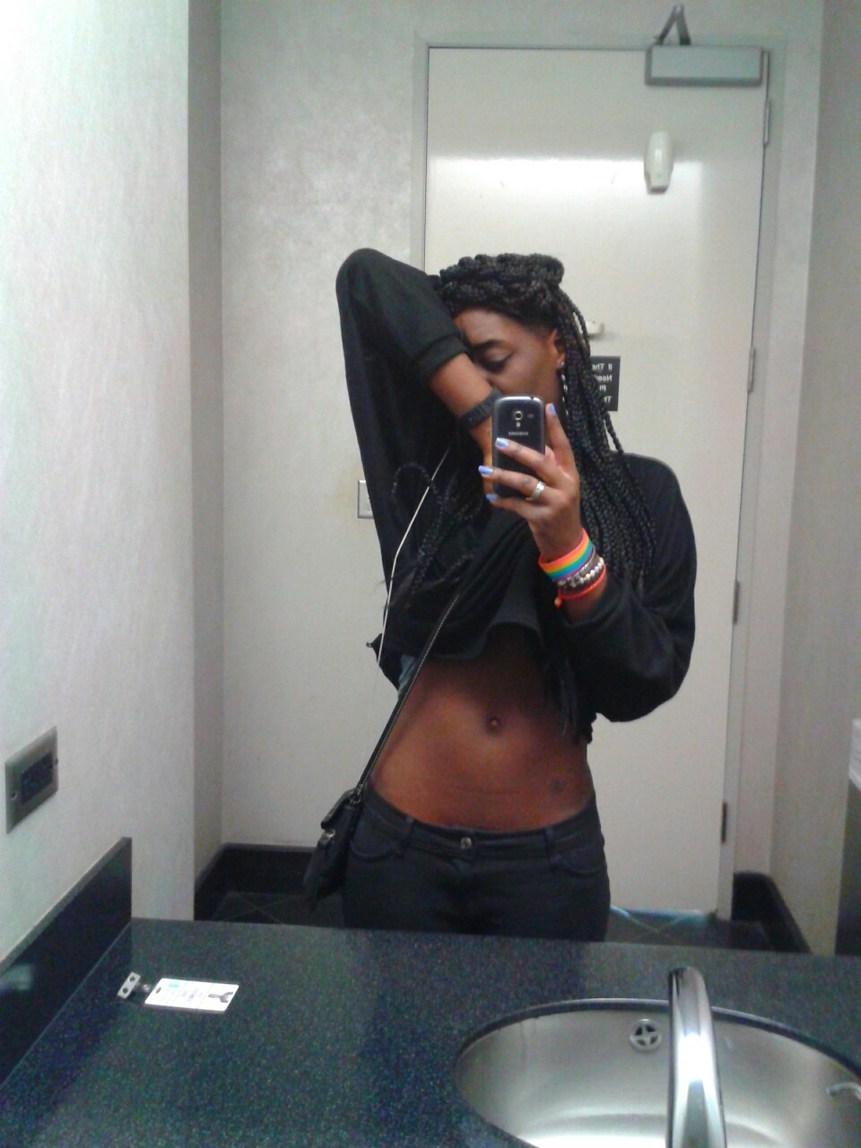 deebott:Lil peach  That smile is addictive.  As for the tummy shot&hellip;.