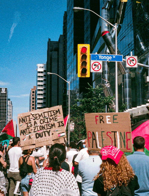 July 4th, 2020 - Yonge and Bloor, Toronto || Anti-Annexation Protest IG: brxndonbrandoff 