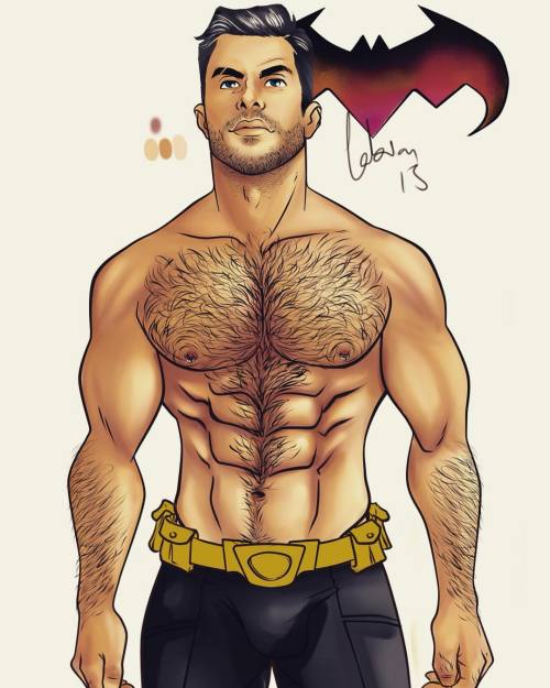 artbyfab:  #art #Arte #artbyfab #brucewayne #batman #dccomics #fanart #gay #gayart #gayabs #gayilustracion #gayillustration #gaybeard #gaymature #gaybearded #gaystagram #gayhunk #hairychest #instagay #wip #batsignal #batbulge #gotham #sexsymbol #sexy