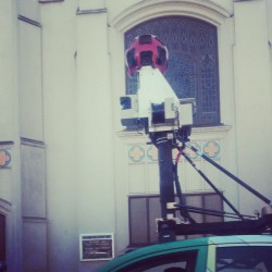 The most #meta photo I&rsquo;ve ever taken! God (and Google) is always watching you! #streetview #bigbrother