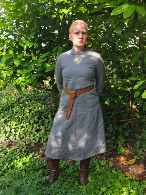 thatnicegingerfangirl:Brienne’s Purple Wedding outfit is finished! I will be walking around Elfia to