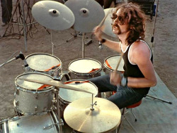 soundsof71:Pink Floyd at Pompeii, October 4-7, 1971: Nick Mason in motion