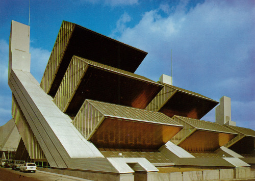 my-life-in-the-bush-of-ghosts: Pavilions at Expo ‘70, Osaka.