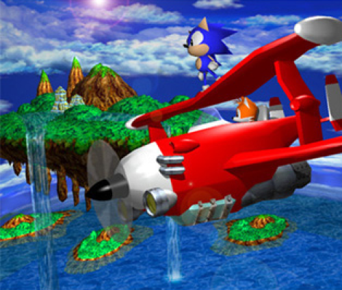 Sonic The Hedgeblog — In the Sega Saturn port of 'Gale Racer', numerous