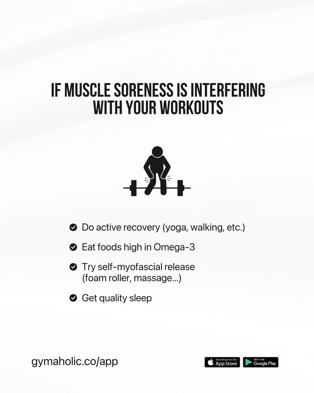 If Muscle Soreness Is Interfering With Your Workouts