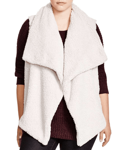 Bb Dakota Plus Nils Faux Fur Vest