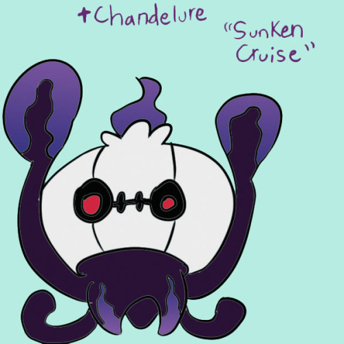 dramaticdragon:  So tired some of those “Pokemon Breeds” with my fav, Jellicent. I call these, “my blobs” 