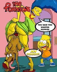 Bart and lisa simpson cartoon porn comic