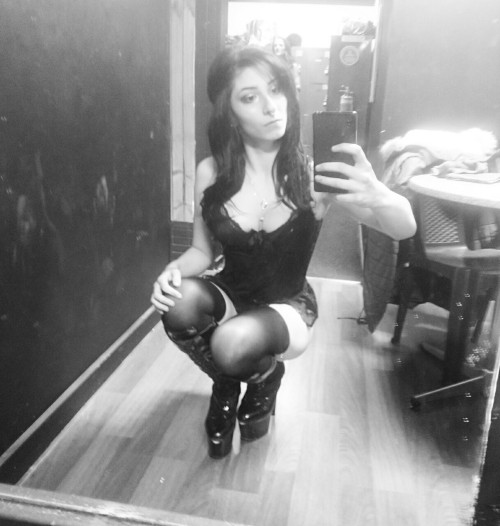 estellelaufeia:  A sneak peak of my outfit from last night at Opium Lounge. 