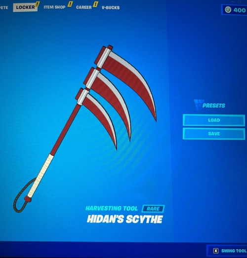Hidans Fortnite Scythe Is Actually Something That Can Be So Personal