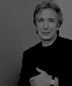 multifandomsdaily:    I suppose with any good writing and interesting characters, you can have that awfully overused word: a journey. R.I.P. Alan Rickman (1946 – 2016) 