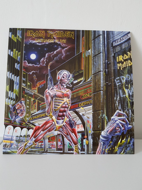 There are very few albums I have on vinyl, but Somewhere in Time by Iron Maiden is one of them. It&r