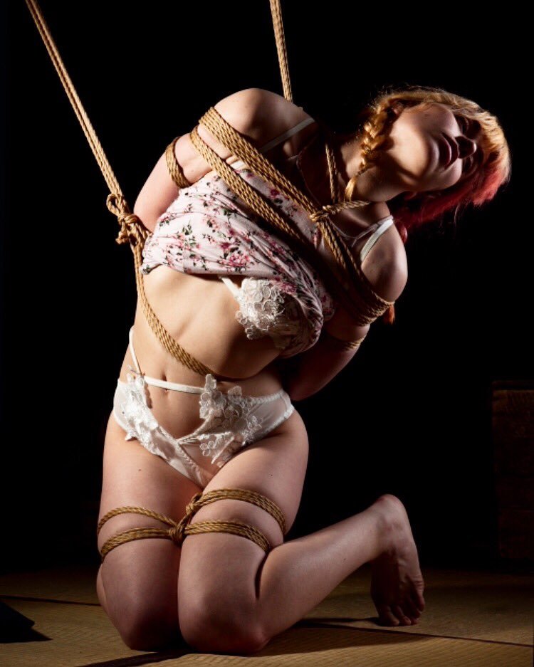 thevertigonetwork:Shibari &amp; Photo Julien LacomaModel Gabrielle