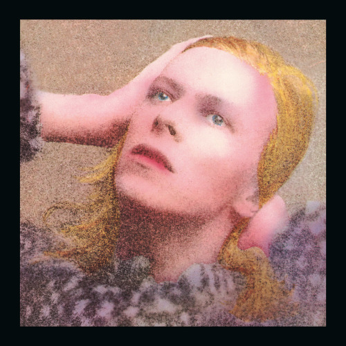 David Bowie ‘Hunky Dory’, RCA, 1971. Photograph by Brian Wood, designed by George Underwood.