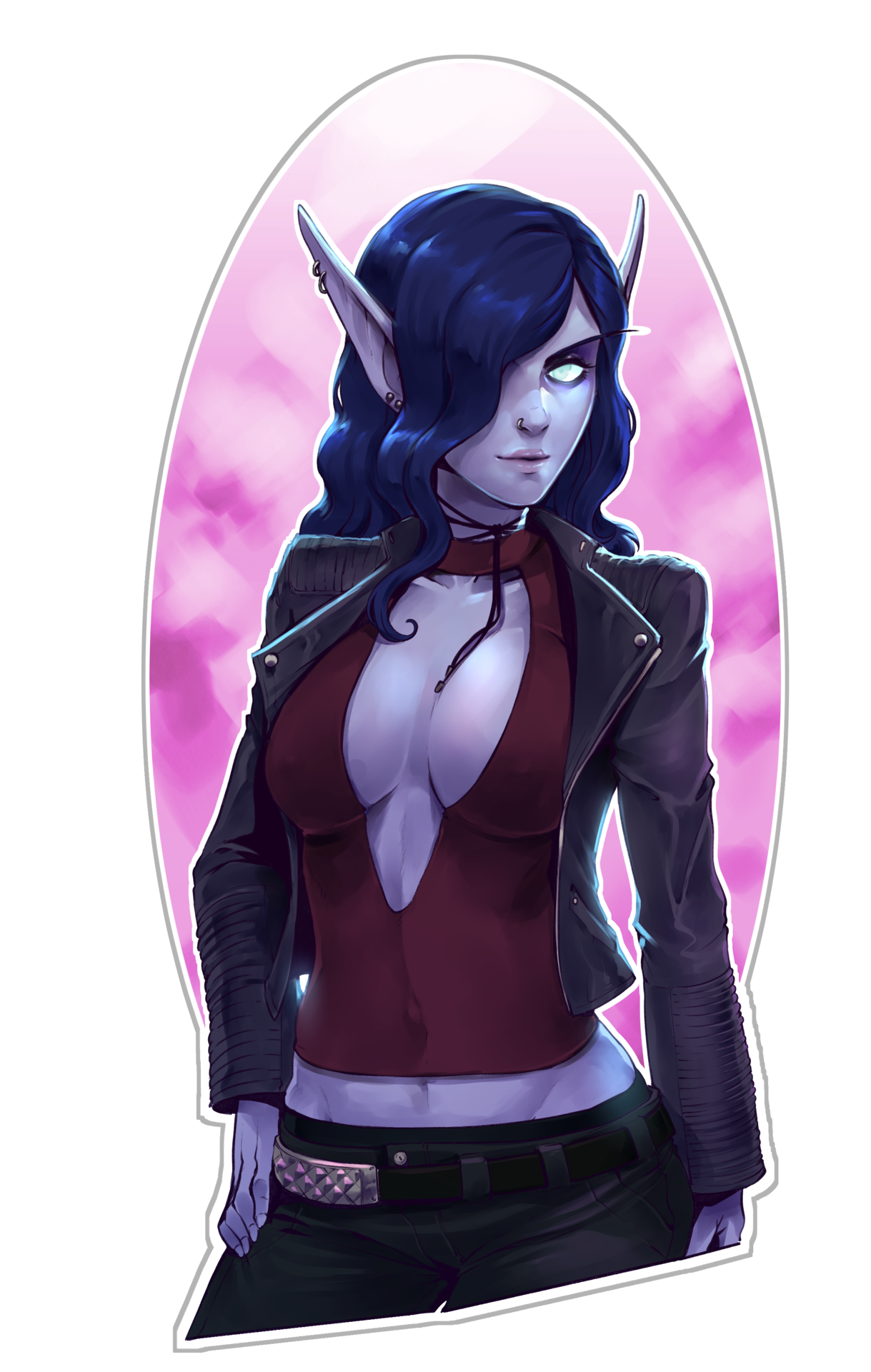 d-rex-art:Last month I did some art for a couple of my best friends, @cathare-saurus