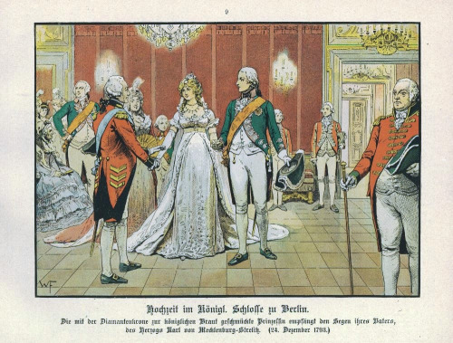 Illustrations from the life of Queen Louise of Prussia, Berlin 1896