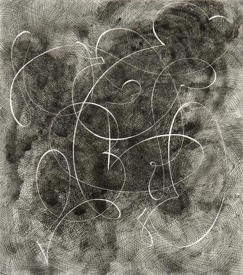UntitledElliott Puckette (American; 1967– )2012Gesso, kaolin, ink on panelPaul Kasmin Gallery, New Y