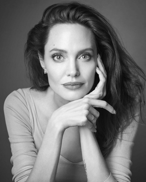 Angelina Jolie photographed by Gavin Bond (2017).