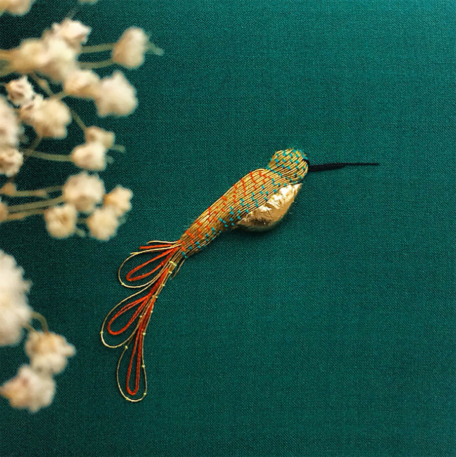 culturenlifestyle:  Ornate Embroidery by Humayrah Bint Altaf Bedford, England-based