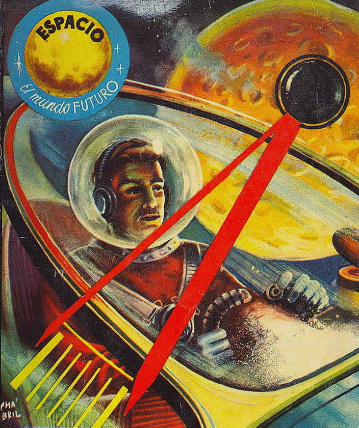 magictransistor:  Toray. Espacio, El Mundo Futuro (Space, The Future World). 1954.