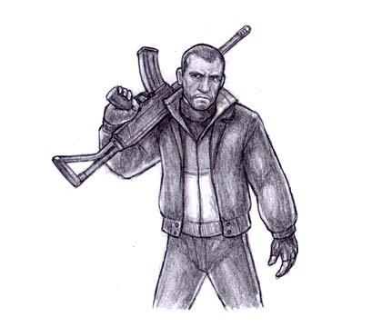 Niko Bellic “War is when the young and stupid are tricked by the old and bitter into killing e