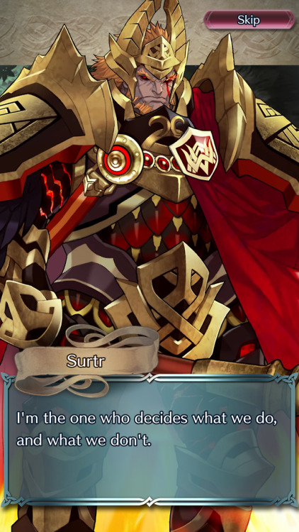 variks-the-warden:Xander won’t stand up to Garon in the fates story but he’s ready to kick Surtr’s a