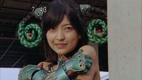 himitsusentaiblog:
“ Mele played by Yuka Hirata from Jyuken Sentai Gekiranger is, in my opinion, the single most beautiful Sentai villainess of all time.
”