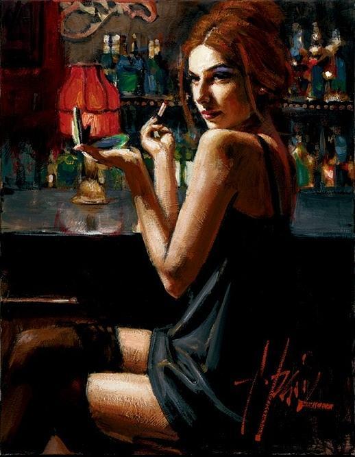 wicked-naughty-diva:  artisticdepiction:  Fabian Perez, http://fabianperez.com The