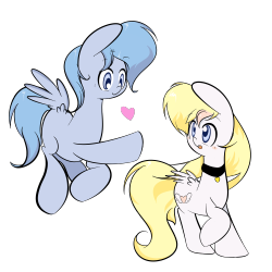 ummfluttershyreplies:  Cute friendship is cute.  Cute~ :3