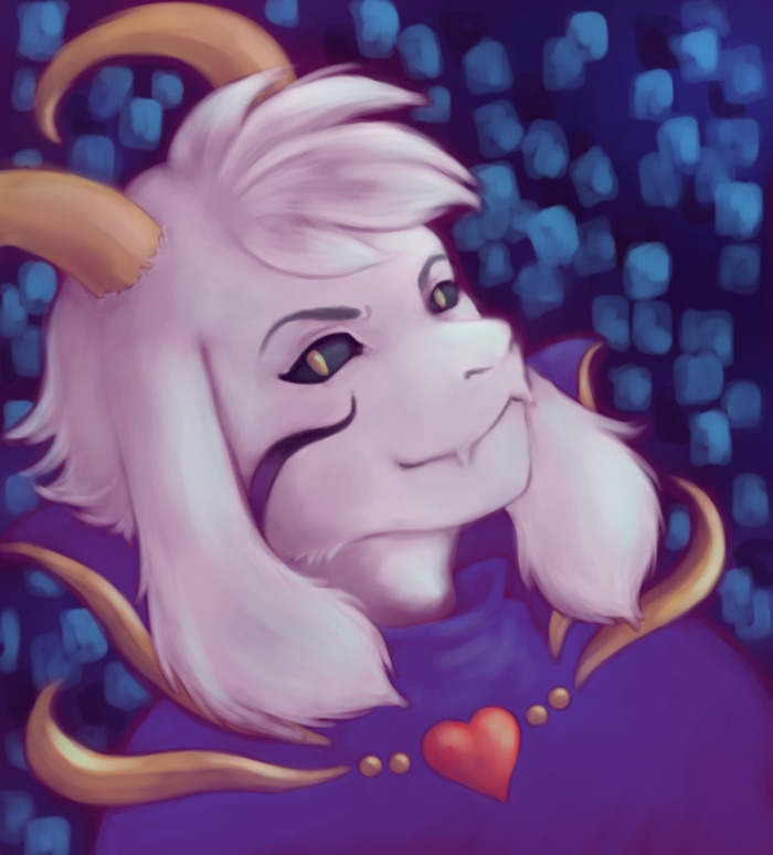 woggydraws:  I feel like all I’ve drawn for the past week is Asriel. I probably