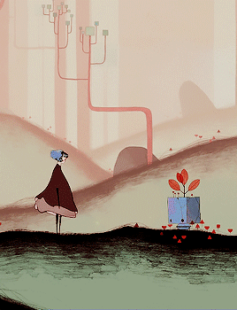 lotherings-rose: GRIS (2018) | a new friend