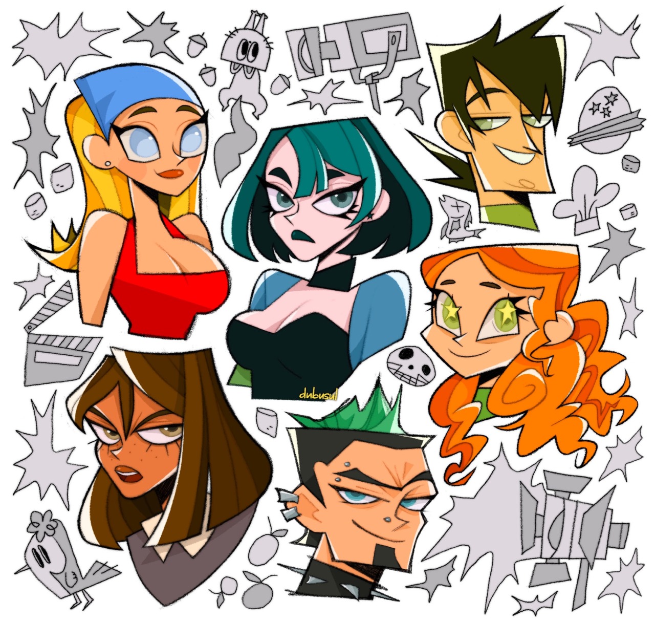 Gwen and Trent - Total - Gwen and Trent - Total Drama