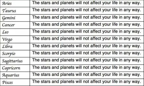 atheismwethinkmore:  Your horoscope for today. porn pictures