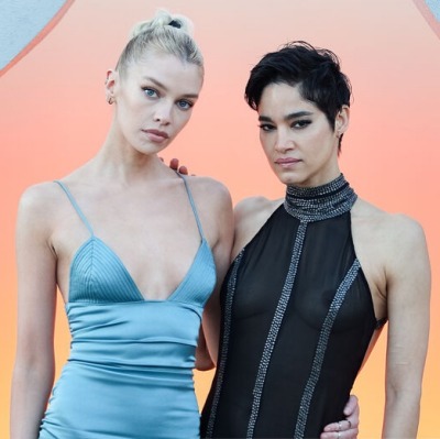 imagesofcelebrities:Sofia Boutella & Stella Maxwell